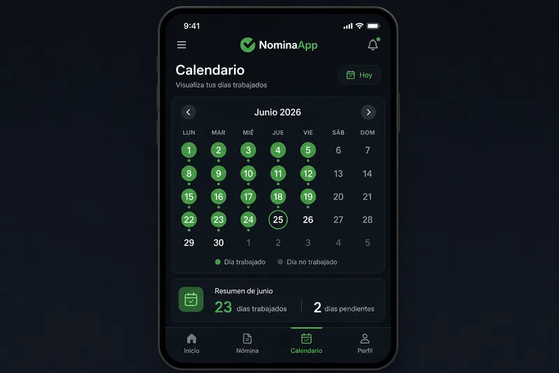 Calendario de jornadas